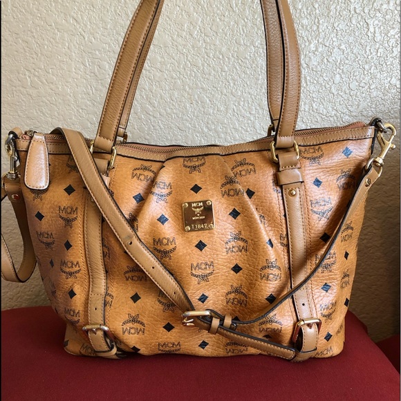 mcm 2 way bag